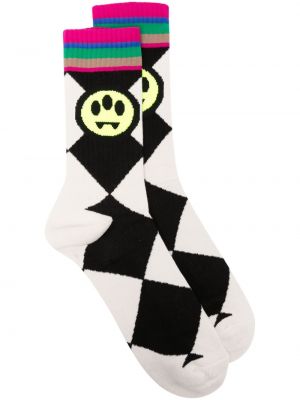Ponožky s potiskem Barrow černé