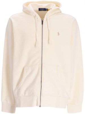 Sweatshirt mit stickerei mit stickerei mit reißverschluss Polo Ralph Lauren weiß