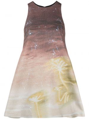 Koktel haljina Durazzi Milano smeđa