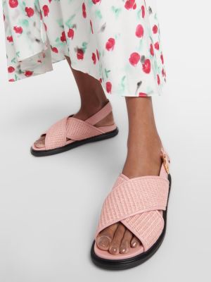 Sandály Marni růžové