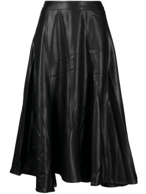 Asymetrické midi sukně B+ab černé