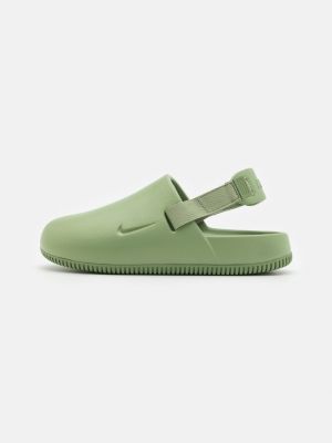 Тапочки Nike зеленые