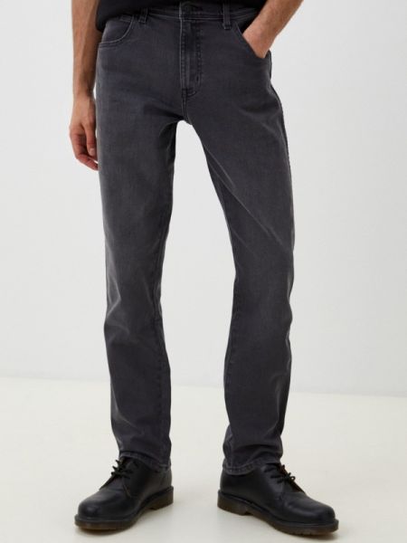Зауженные джинсы Wrangler серый