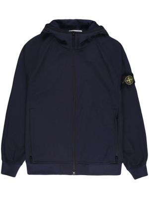 Hoodie Stone Island blå