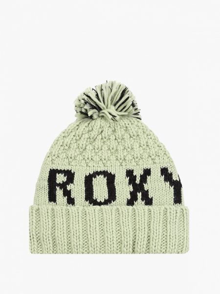Зеленая шапка Roxy