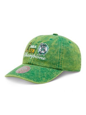 Cappello con visiera Mitchell & Ness verde
