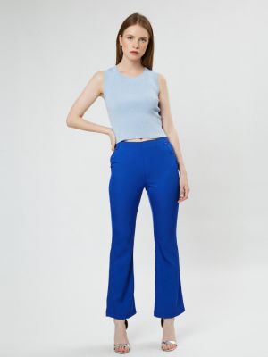 Pantaloni Influencer albastru
