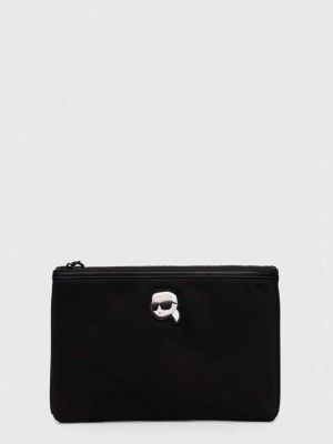 Kozmetička torbica Karl Lagerfeld crna
