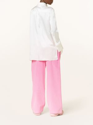 Spodnie sportowe sztruksowe Loewe różowe