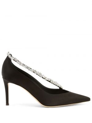 Décolleté con cristalli Giuseppe Zanotti nero