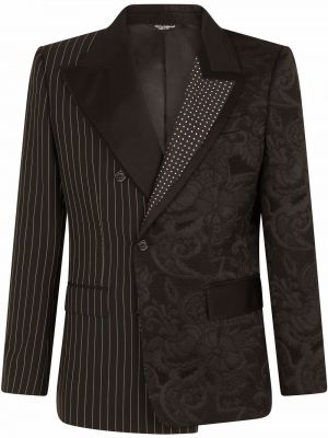 Asimetrični blazer Dolce & Gabbana črna