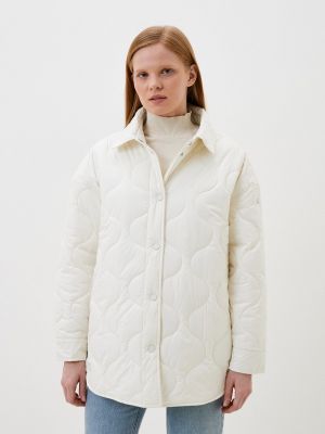 Утепленная демисезонная куртка Conso Wear белая