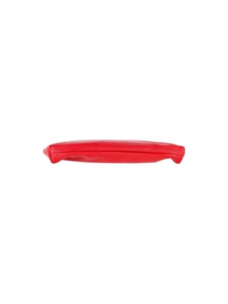 Bolso clutch de cuero Marc Jacobs Pre-owned rojo