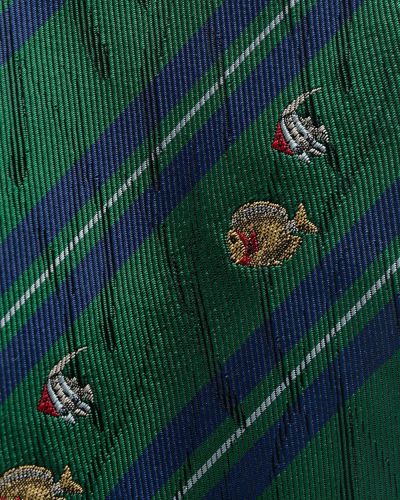 Corbata Kenzo Pre-owned verde