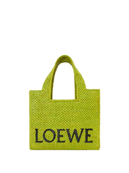 Borsa shopper Loewe Paula's Ibiza verde