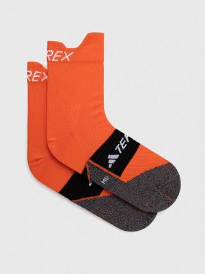 Чорапи Adidas Terrex оранжево