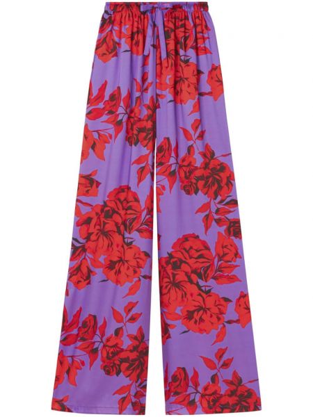 Pantalon à imprimé Az Factory violet