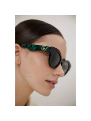 Okulary przeciwsłoneczne Gucci zielone
