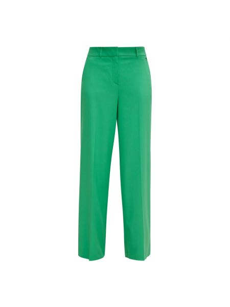 Pantalon large Comma vert