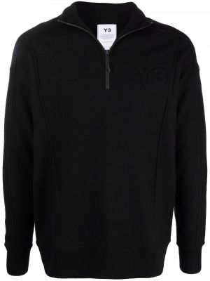 Jersey de tela jersey Y-3 negro