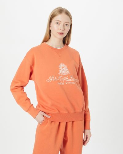Sportinės kelnes Polo Ralph Lauren oranžinė