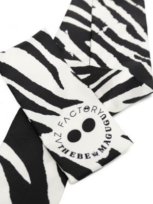 Seiden schal mit print mit zebra-muster Az Factory