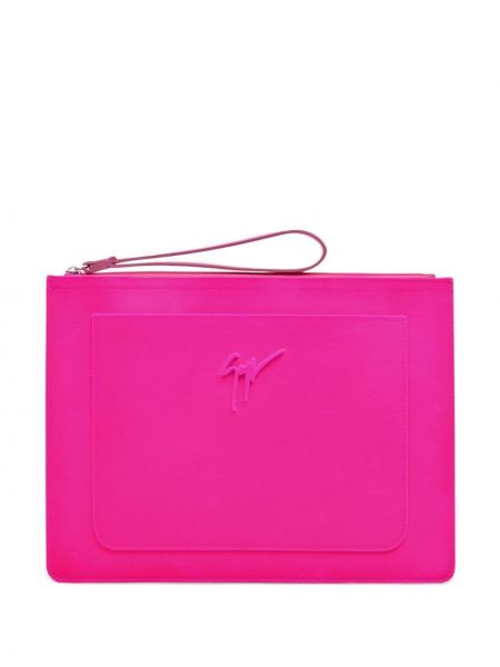 Чанта тип „портмоне“ Giuseppe Zanotti розово