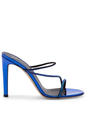 Sandale de cristal Giuseppe Zanotti albastru