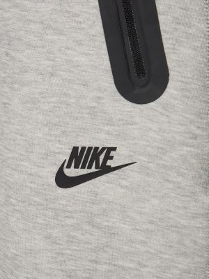 Pantalon de sport en polaire Nike gris