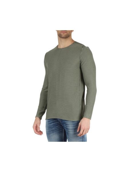 Jersey de algodón de tela jersey Replay verde