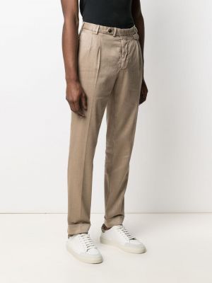 Rovné kalhoty Dell'oglio khaki