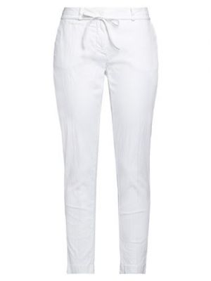 Pantaloni di cotone Mason's bianco