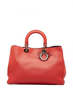 Nákupná taška Christian Dior červená