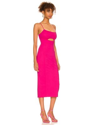 Robe mi-longue H:ours rose