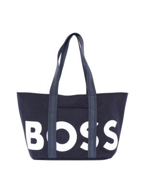 Shopper handtasche Hugo Boss blau