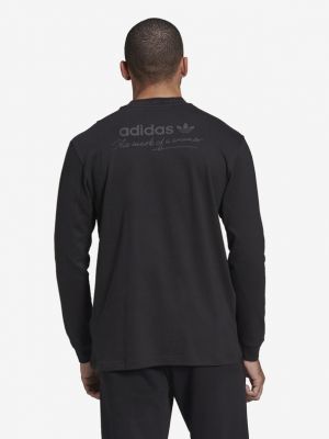 Hosszú ujjú póló Adidas Originals fekete