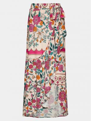 Priliehavá dlhá sukňa Maaji ružová