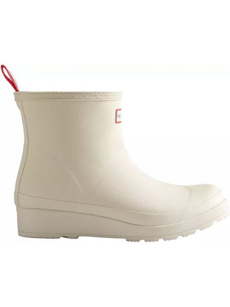 Утепленные резиновые сапоги Hunter Boots белые