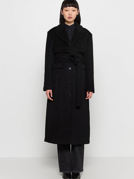 Płaszcz zimowy klasyczny Han Kjobenhavn czarny