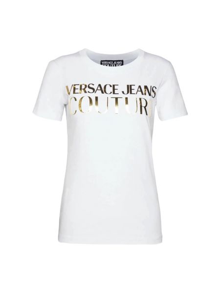 Chemise en jean Versace Jeans Couture blanc