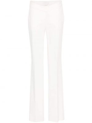 Bavlněné rovné kalhoty Genny bílé