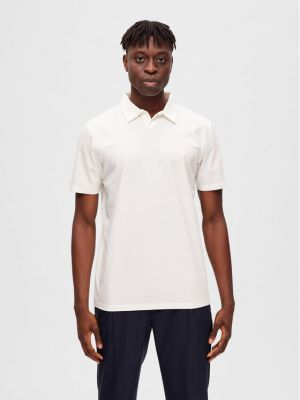 Polo Selected Homme bianco