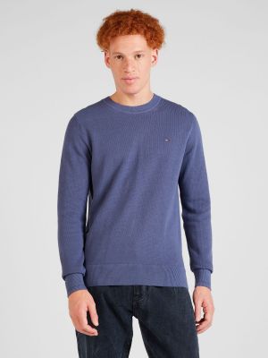 Пуловер Tommy Hilfiger синьо