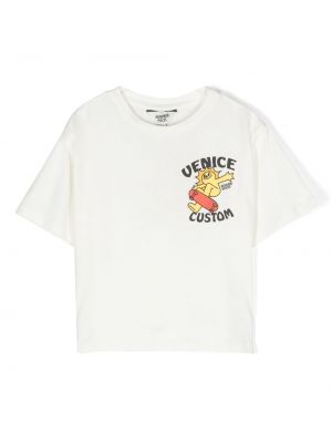 T-shirt con stampa Hundred Pieces bianco