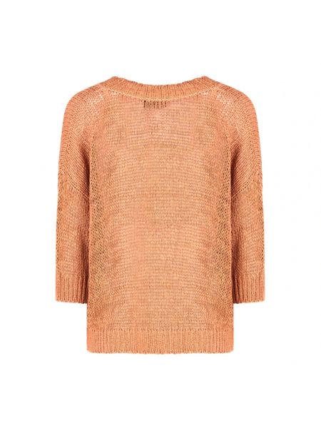 Suéter de nailon de algodón Roberto Collina naranja