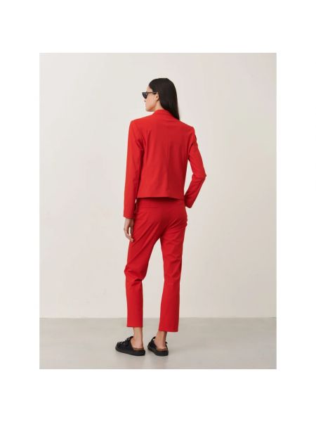 Pantalones de tela jersey Jane Lushka rojo
