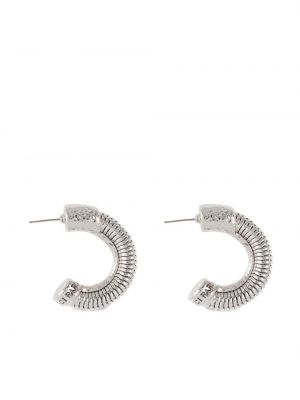 Boucles d'oreilles à boucle Nina Ricci argenté