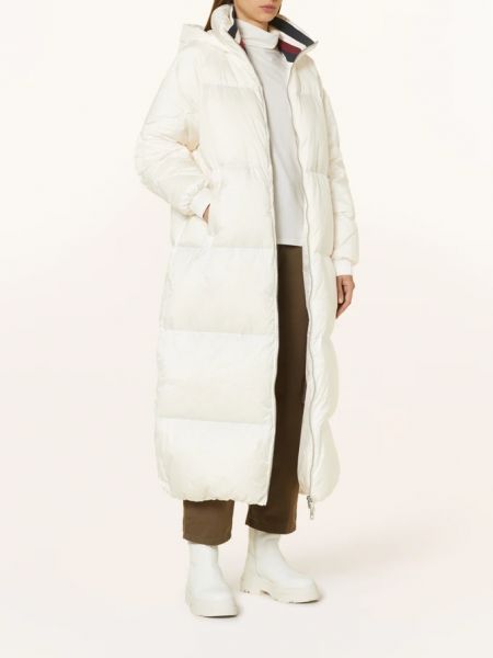 Пуховое пальто Tommy Hilfiger белое