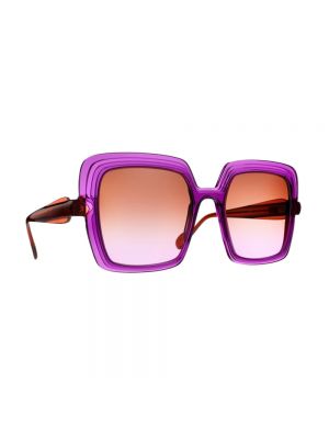 Okulary przeciwsłoneczne Caroline Abram fioletowe