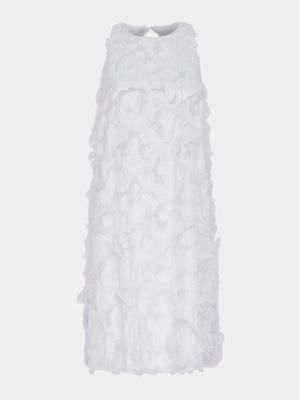 Rochie de cocktail cu croială lejeră Yas alb
